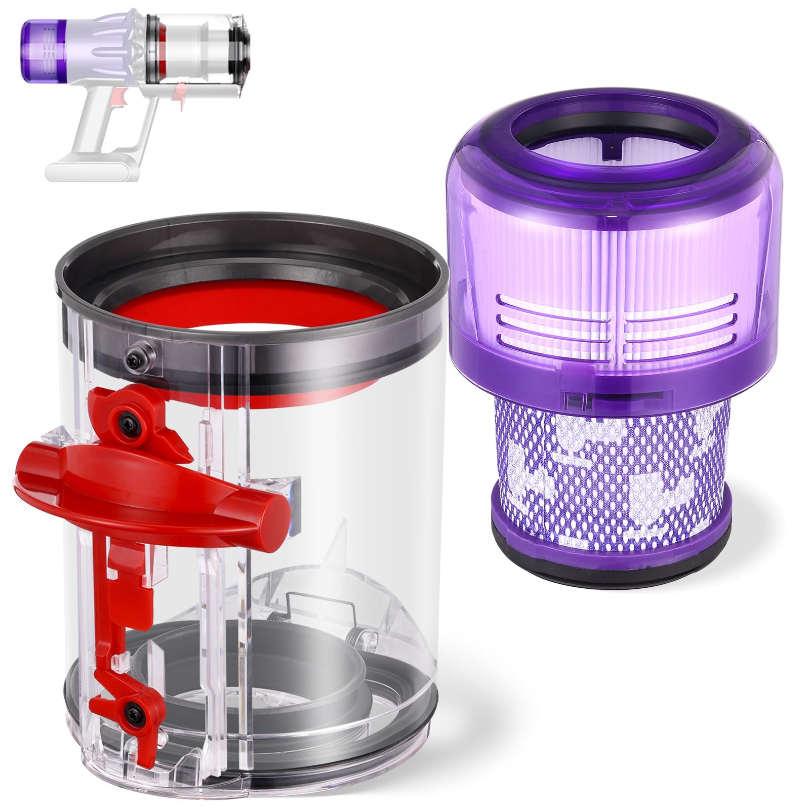 Amazon | クリアビン対応ダイソンSV18 Digital Slim/V10 デジタル