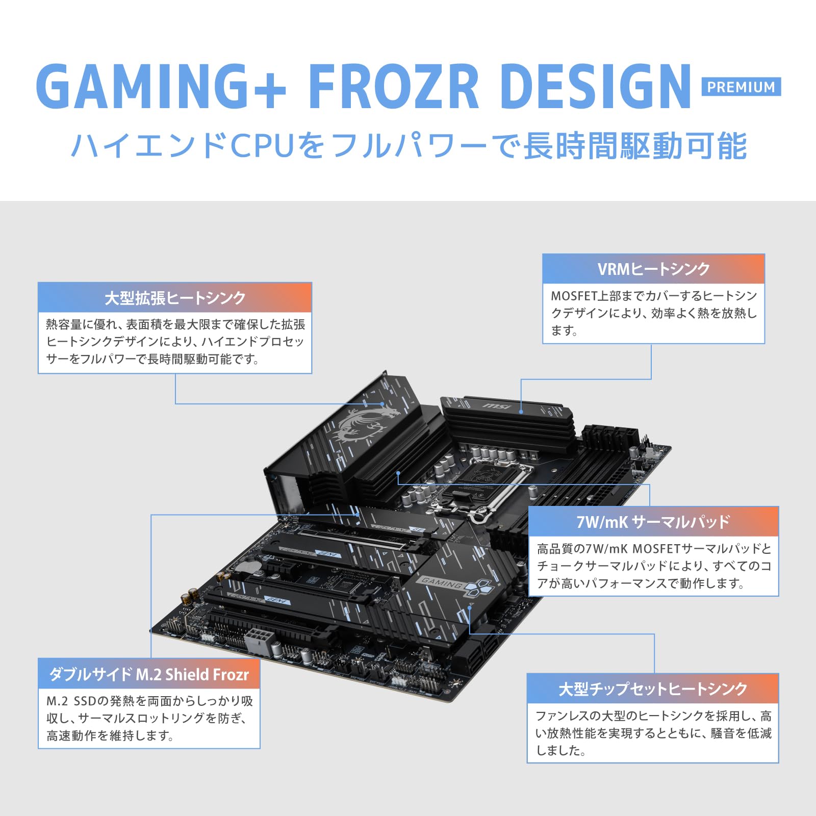 Amazon.co.jp: MSI Z890 GAMING PLUS WIFI Z890チップセット搭載 ATX