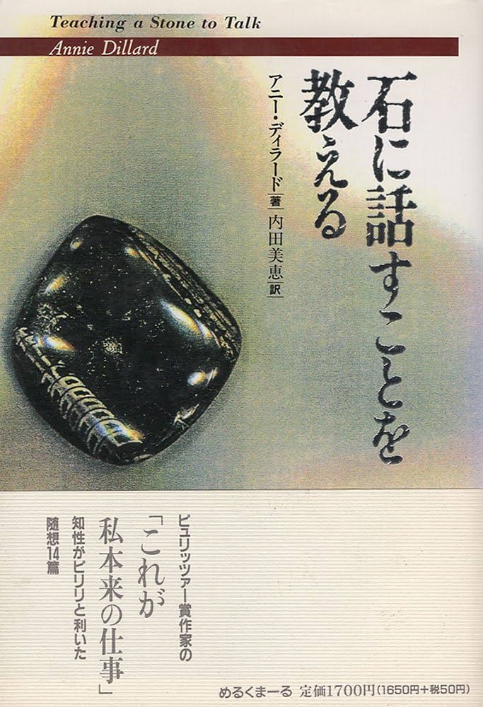 石に話すことを教える | アニー ディラード, Dillard,Annie, 美恵