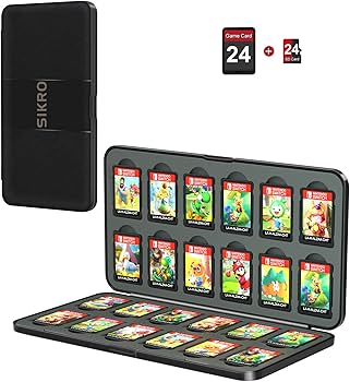 Amazon.co.jp: switch ソフトケース カードケース 24枚ゲームカード