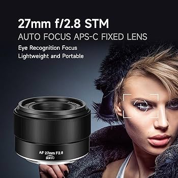 Amazon.com : JINTU AF Portrait Lens 27mm f/2.8 Camera Prime Lens