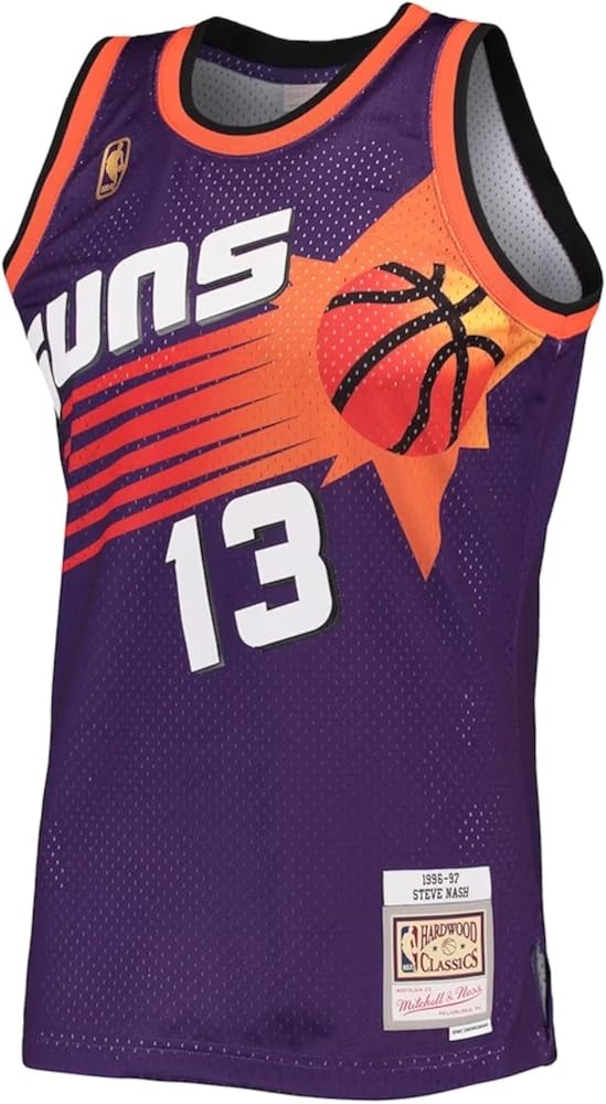 Steve Nash Phoenix Suns Purple 1996-97 Big & Tall Hardwood