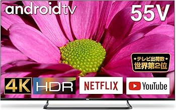 Amazon | TCL 55V型 4K対応 液晶テレビ Amazon Prime Video対応