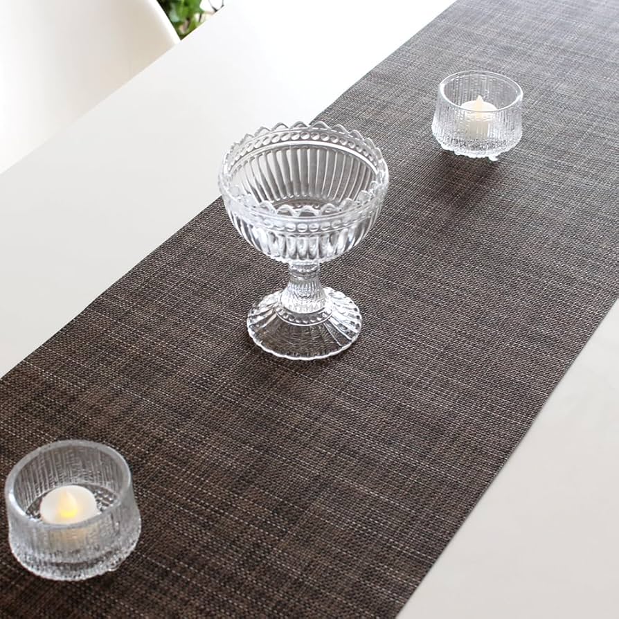 Amazon｜チルウィッチ テーブルランナー ミニバスケットウィーブ