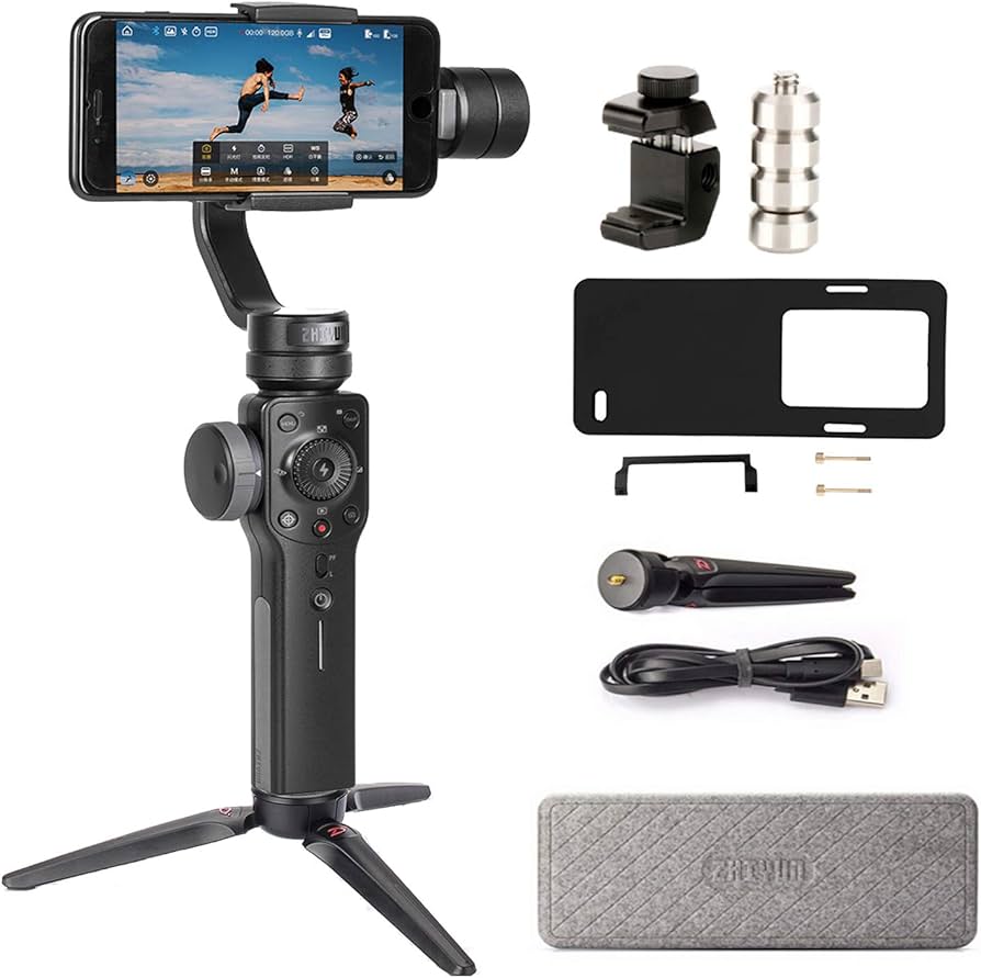 Amazon.co.jp: Zhiyun Smooth 4 3軸 スマートフォンジンバル