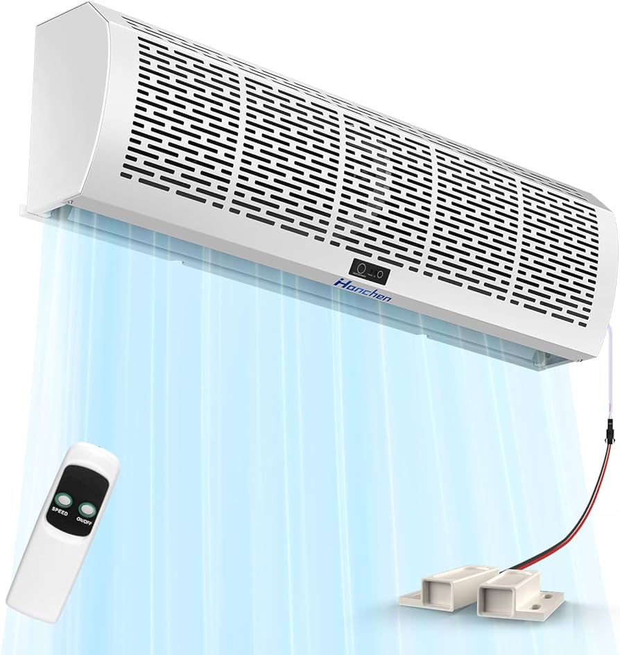 Amazon.co.jp: Hanchen エアーカーテン 換気扇 サーキュレーター