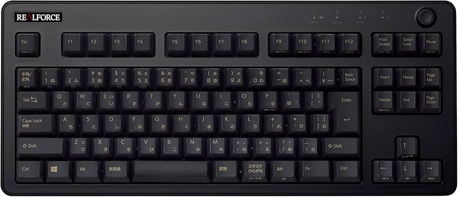 Amazon.co.jp: REALFORCE R3HC12 Hybrid Keyboard, Numeric Keypadless