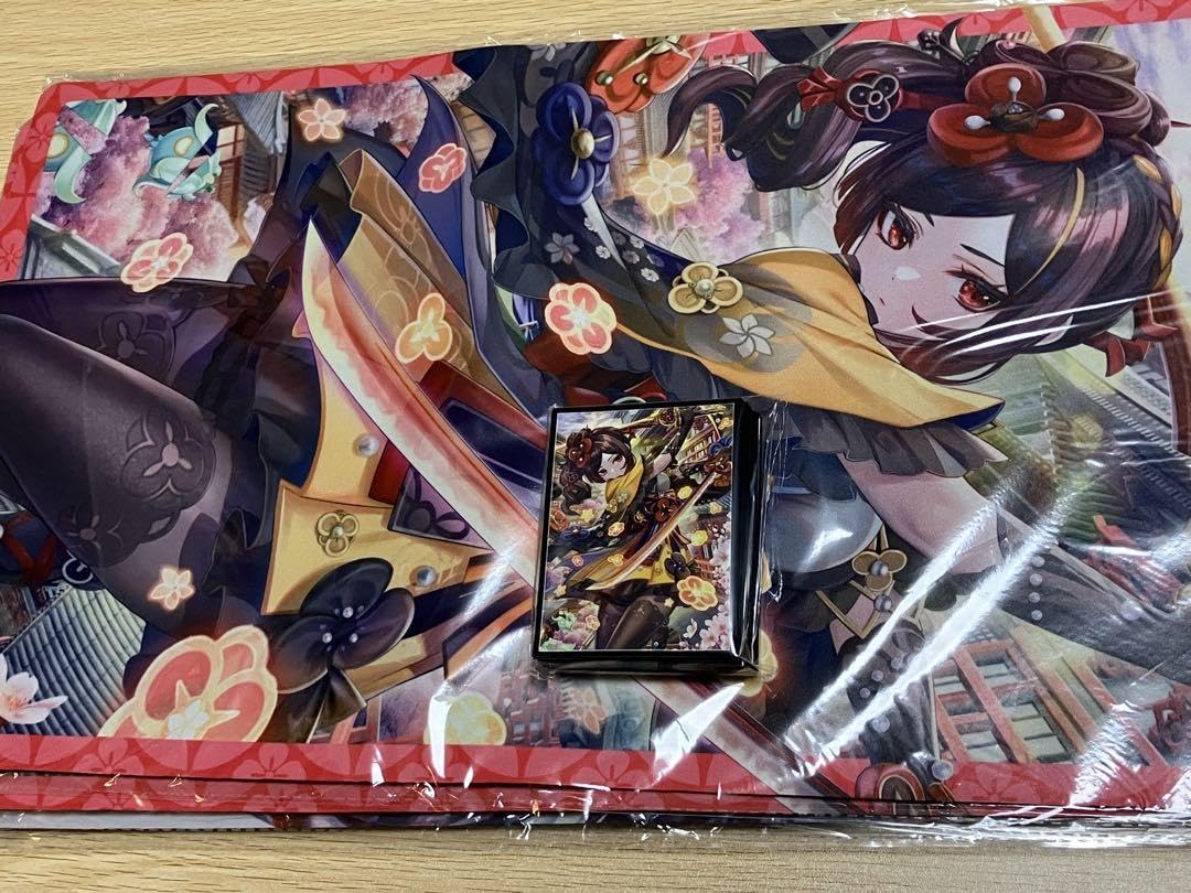 Amazon.co.jp: ミッドナイトブルー 原神 千織 スリーブ プレイマット