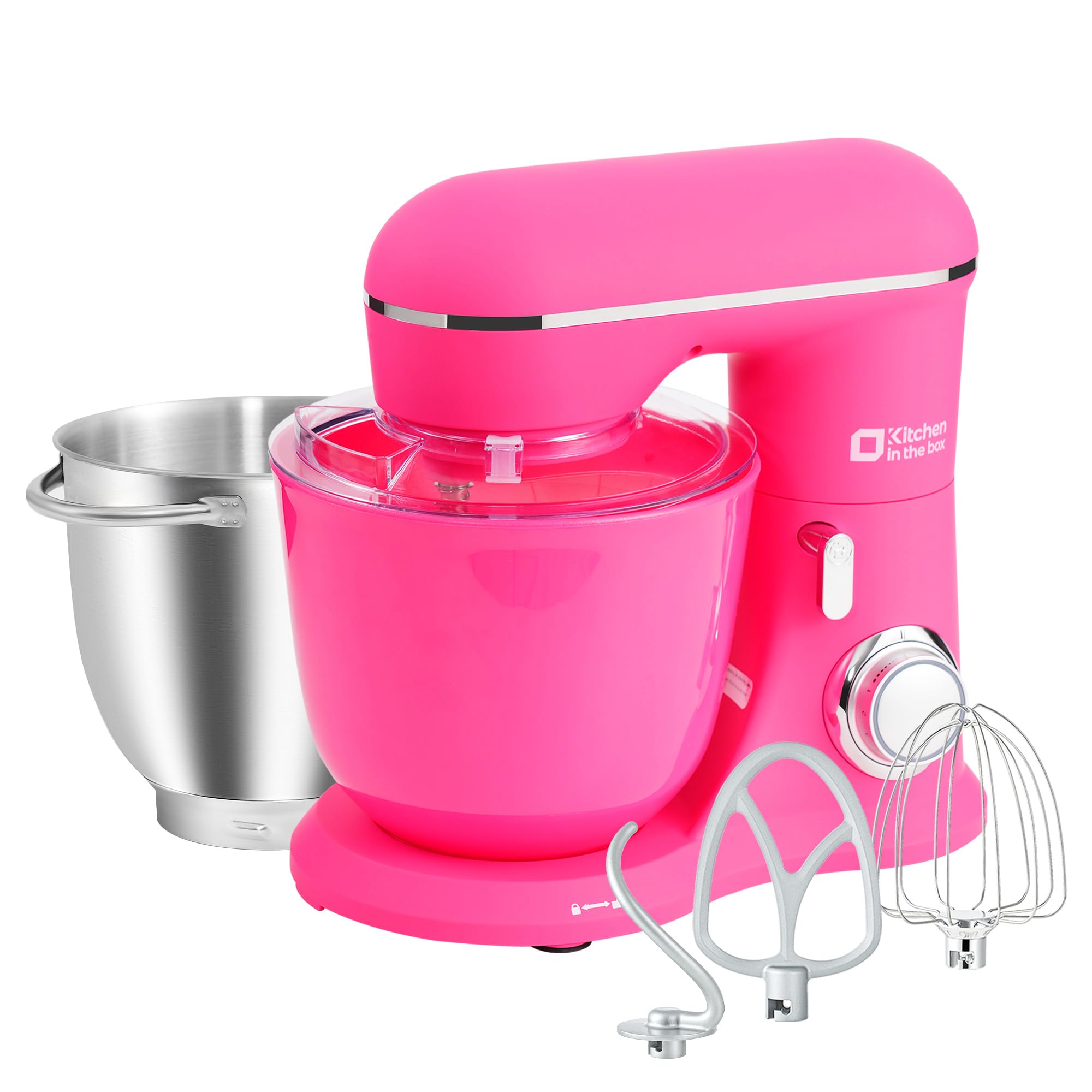 Amazon | Kitchen in the box スタンドミキサー 4.5L+5Lダブルボウル