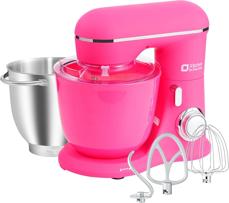 Amazon | Kitchen in the box スタンドミキサー 4.5L+5Lダブルボウル