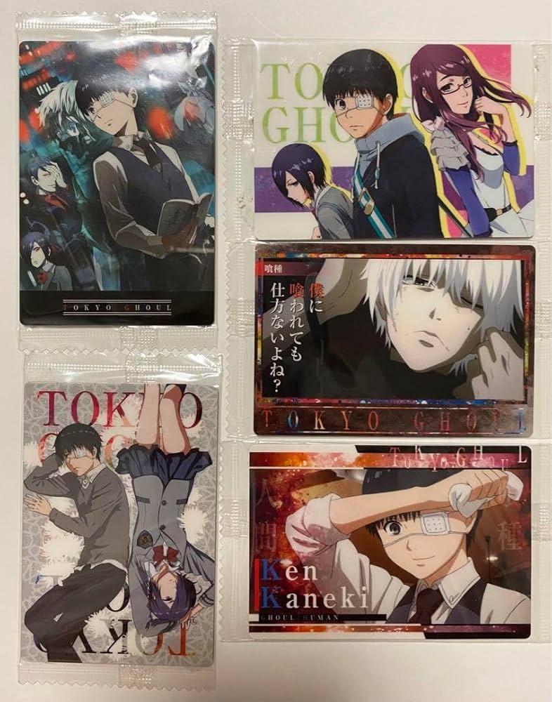 Amazon.co.jp: 東京喰種 ウエハース カード 金木研 霧島董香 神代利世