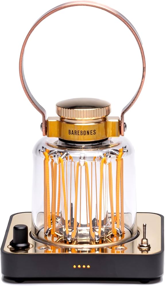 Amazon.com: Barebones Block Tower Lantern – Rechargeable LED