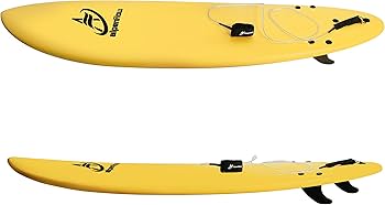 Amazon.com : A ALPENFLOW 7' Soft Top Foam Surfboard - 7ft Surfing