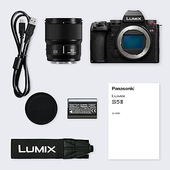 Panasonic LUMIX S5II Full Frame Mirrorless Camera Kit with New