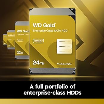 Amazon.com: Western Digital 20TB WD Gold Enterprise Class SATA