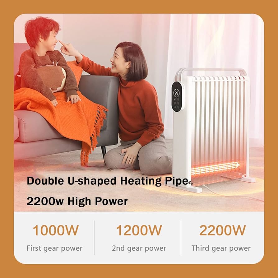 Amazon | オイルヒーター 2200W 13枚フィン 15畳用以下 燃料不用