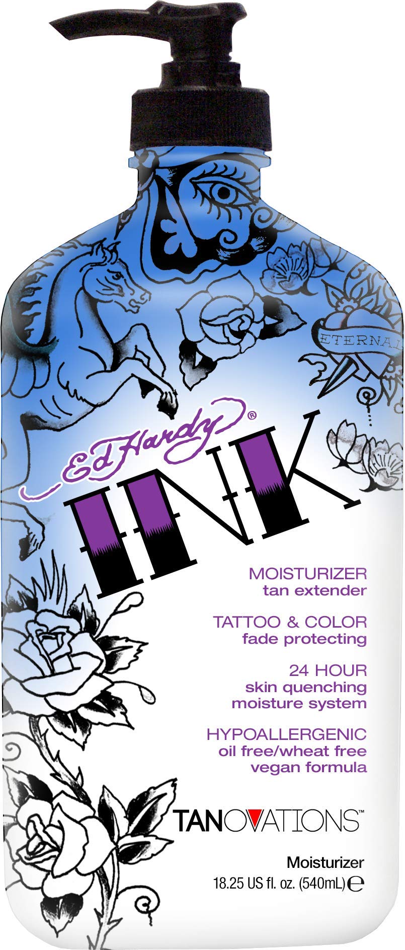 Amazon.com: Ed Hardy INK Tattoo & Color Fade Moisturizer Tan
