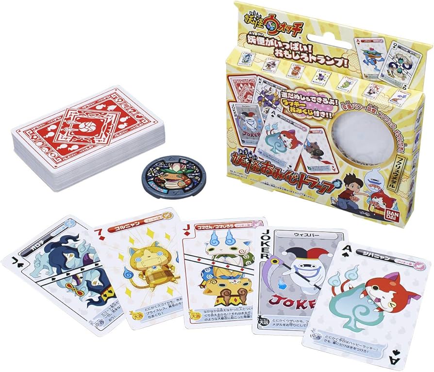 Amazon.co.jp: 妖怪ウォッチ 妖怪おみくじトランプ : おもちゃ
