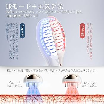 Amazon.co.jp: 電気ブラシ 【頭皮ケア専門家佐藤監修】頭皮ブラシ 青