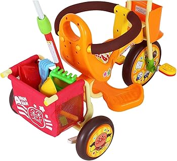 Amazon.co.jp: ジョイパレット おでかけ三輪車 わくわくアンパンマン