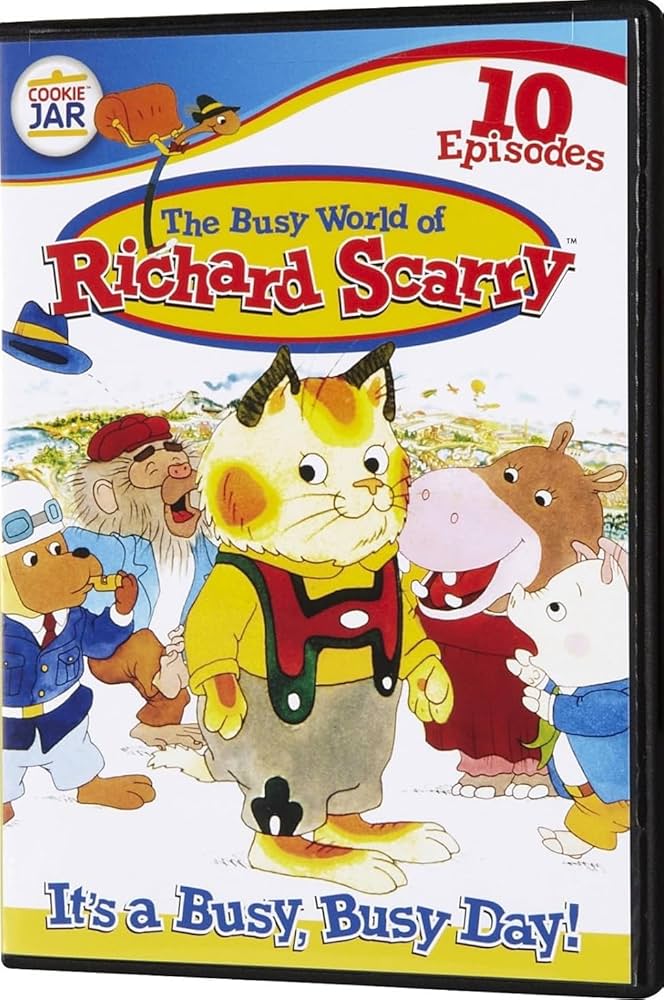 Amazon.com: Busy World of Richard Scarry: 10 Episodes: It's a Busy