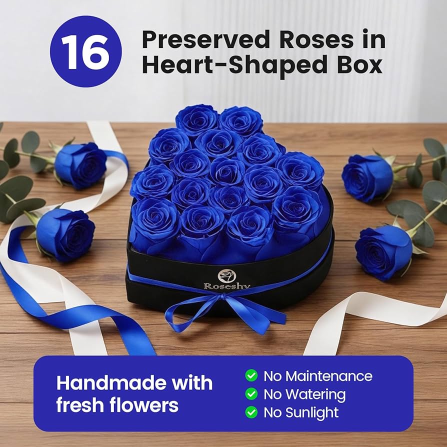 Amazon.com: Valentines Day Flowers Roses Gifts for Her,16pcs
