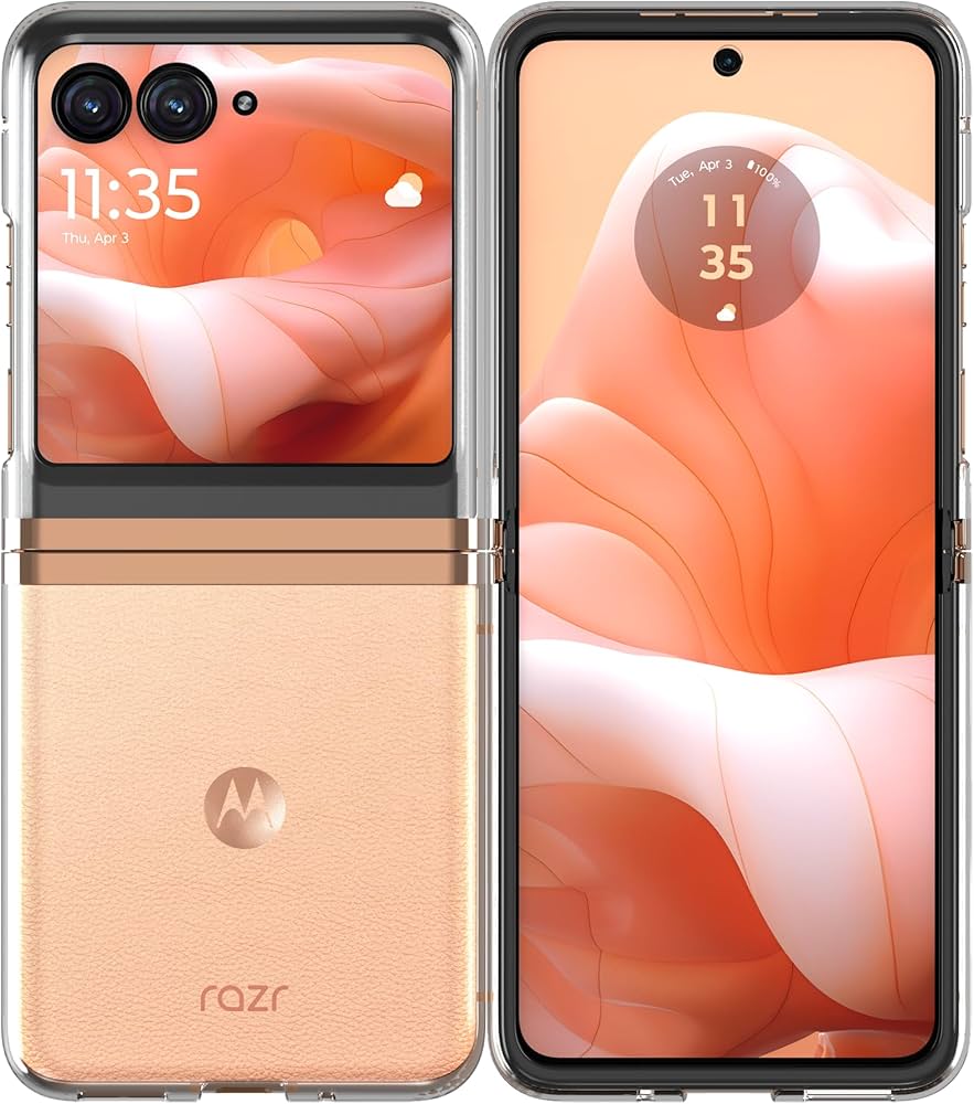 Amazon.com: Motorola Razr+ (Plus) 2023 / Razr 40 Ultra Clear Case