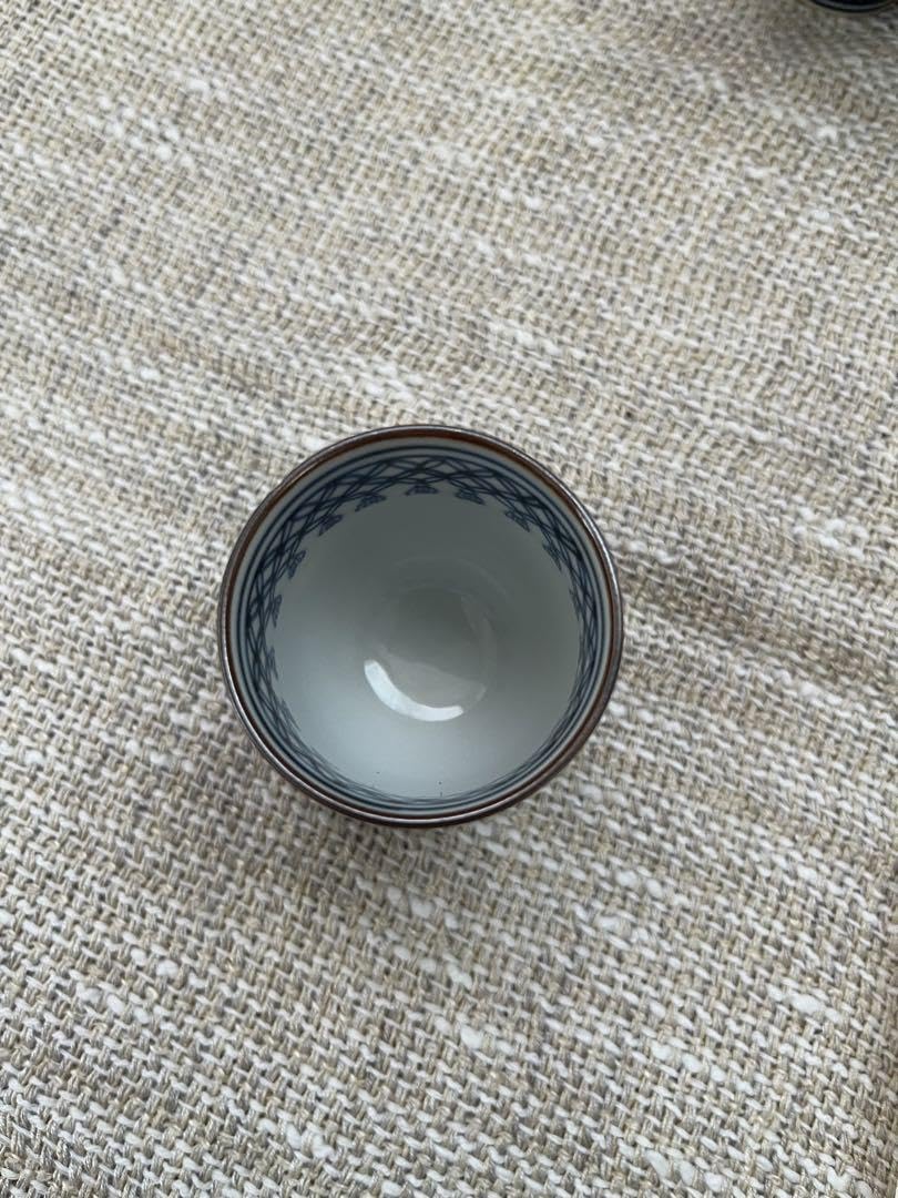 Amazon.co.jp: 初代 山本壹楽 壹楽窯 酒器セット 京焼 清水焼 : 文房具