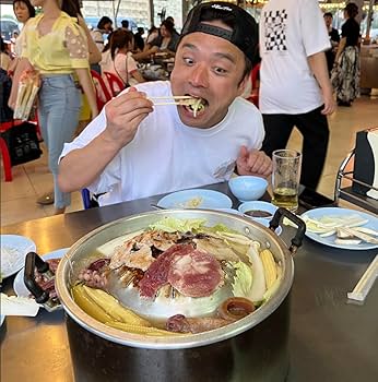 Amazon | ムーガタ鍋 穴なし セパレートタイプ (30cm) よくばり焼肉鍋