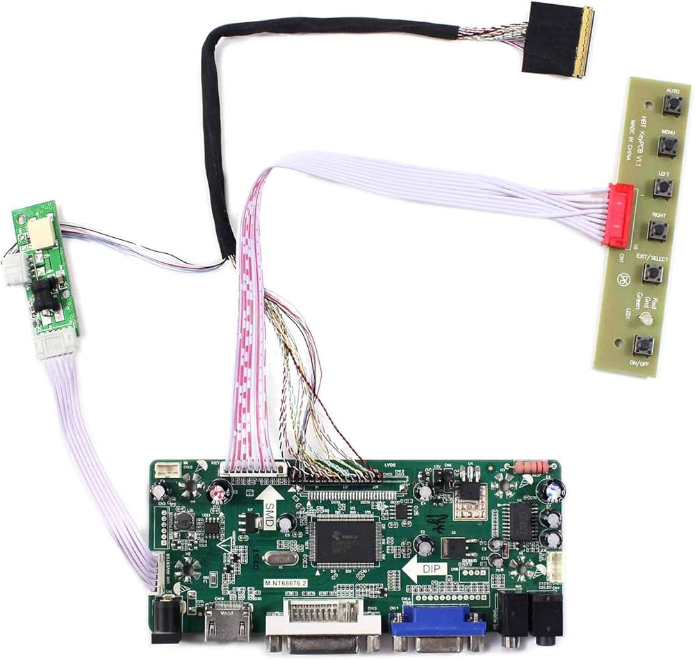 Amazon.co.jp: VSDISPLAY HDMI VGA DVI LCDコントローラー基板 対応