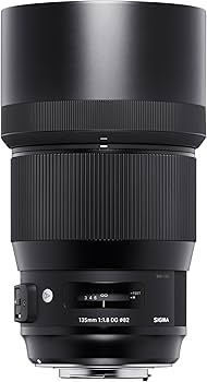 Amazon.com : Sigma 135mm f/1.8 DG HSM Art Lens for Nikon F