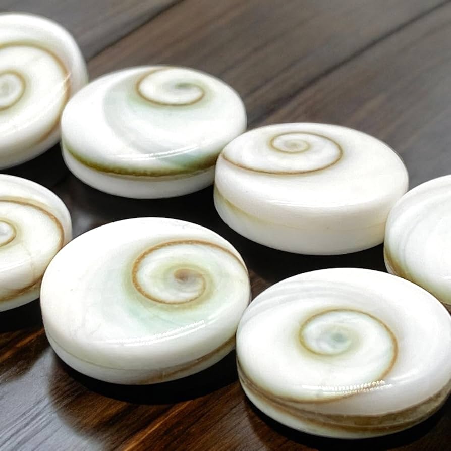 Amazon.co.jp: ABCGEMS パールホワイト インドネシアシヴァアイシェル