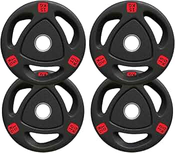 Amazon.co.jp: □大手ジムに続々導入□ラバープレート 計50kgセット