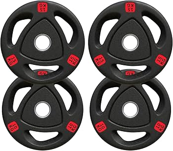 Amazon.co.jp: □大手ジムに続々導入□ラバープレート 計50kgセット