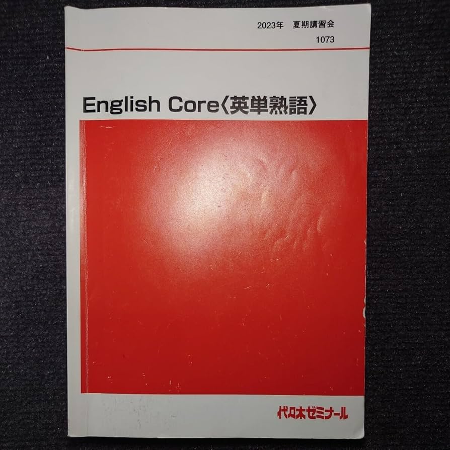 代ゼミテキスト BOOTLEG 西谷昇二 冬期直前講習会 代々木ゼミナール