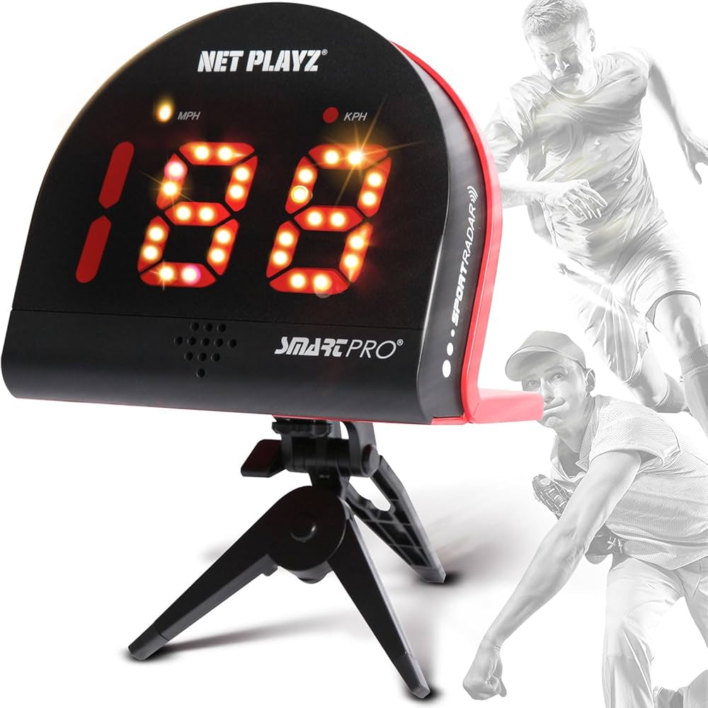 NET Playz Speed Radar, Muti-Sports Radar Gun (Hands-Free) Measure
