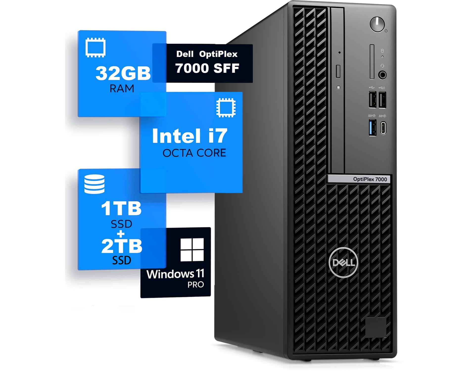 Amazon.co.jp: DELL OptiPlex 7000 SFF 第12世代 i7 メモリ 32GB / SSD