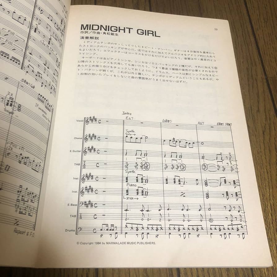 角松敏生SUPER BEST スコア サンプル版