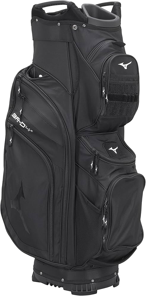 Amazon.co.jp: Mizuno BR-D4C Cart Bag, Black : スポーツ＆アウトドア