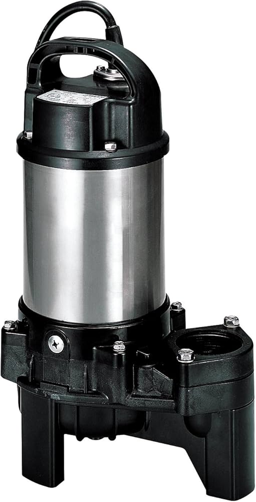 Amazon | 鶴見水中ポンプ50PU2.75 200V50Hz | 給水・排水ポンプ本体