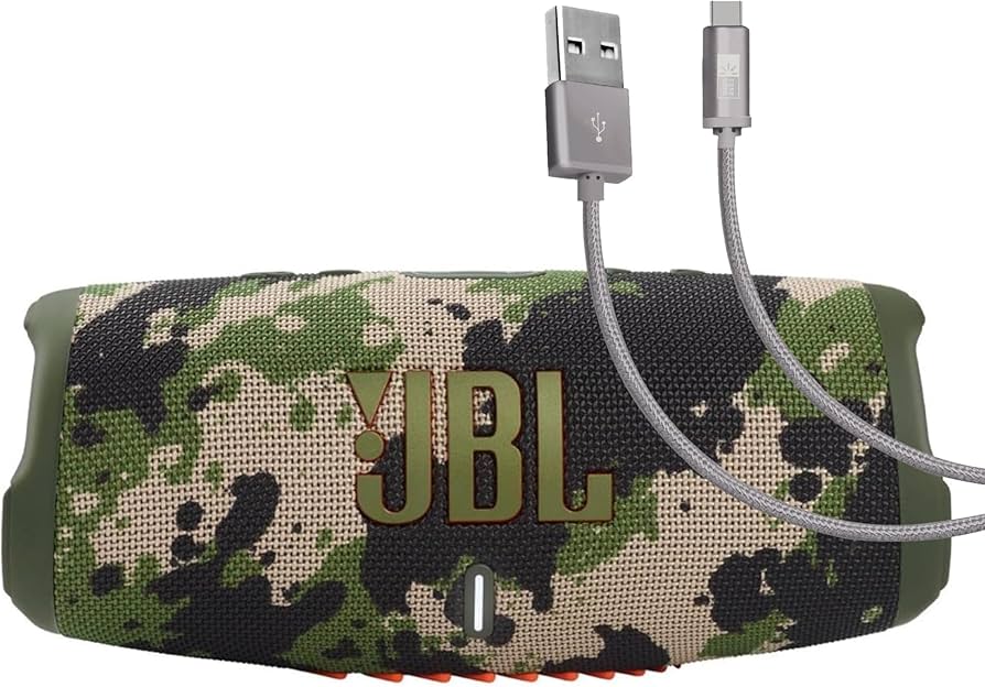 Amazon.com: JBL Charge 5 (Squad) + Bundle with Case Logic Braided