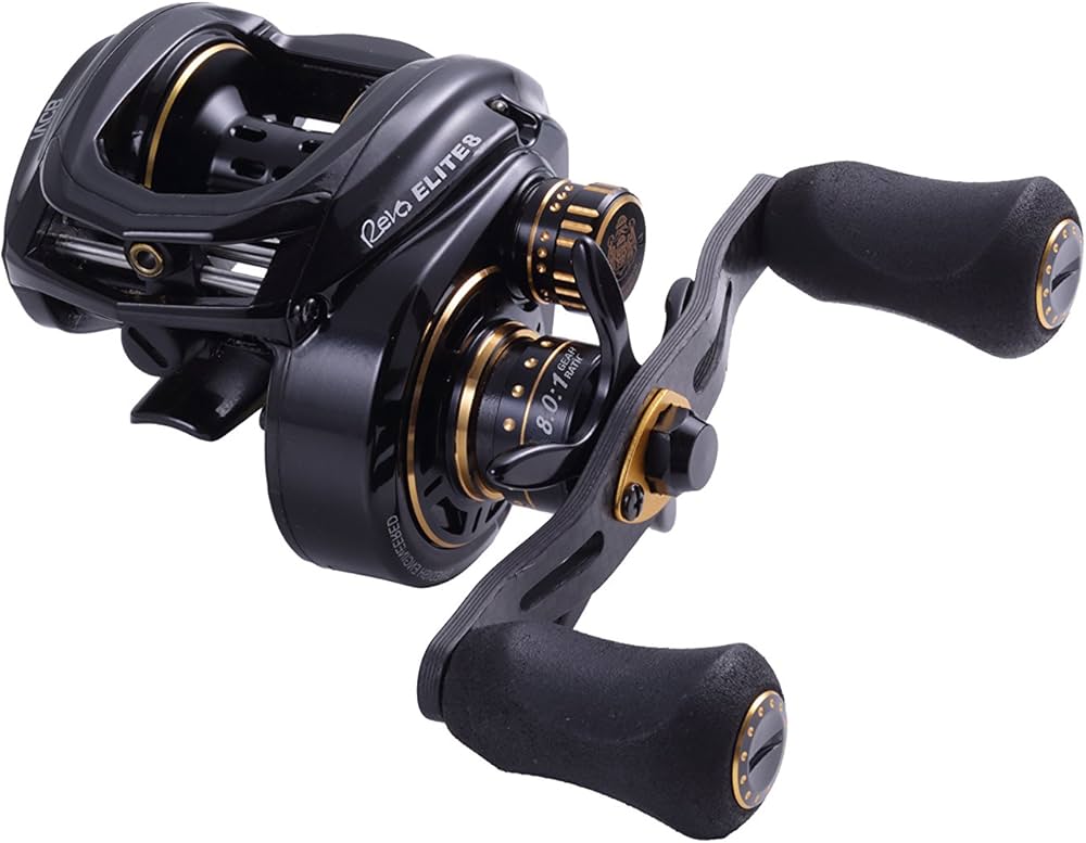 Amazon | アブガルシア(Abu Garcia) ベイトリール REVO ELITE8 IVCB-L