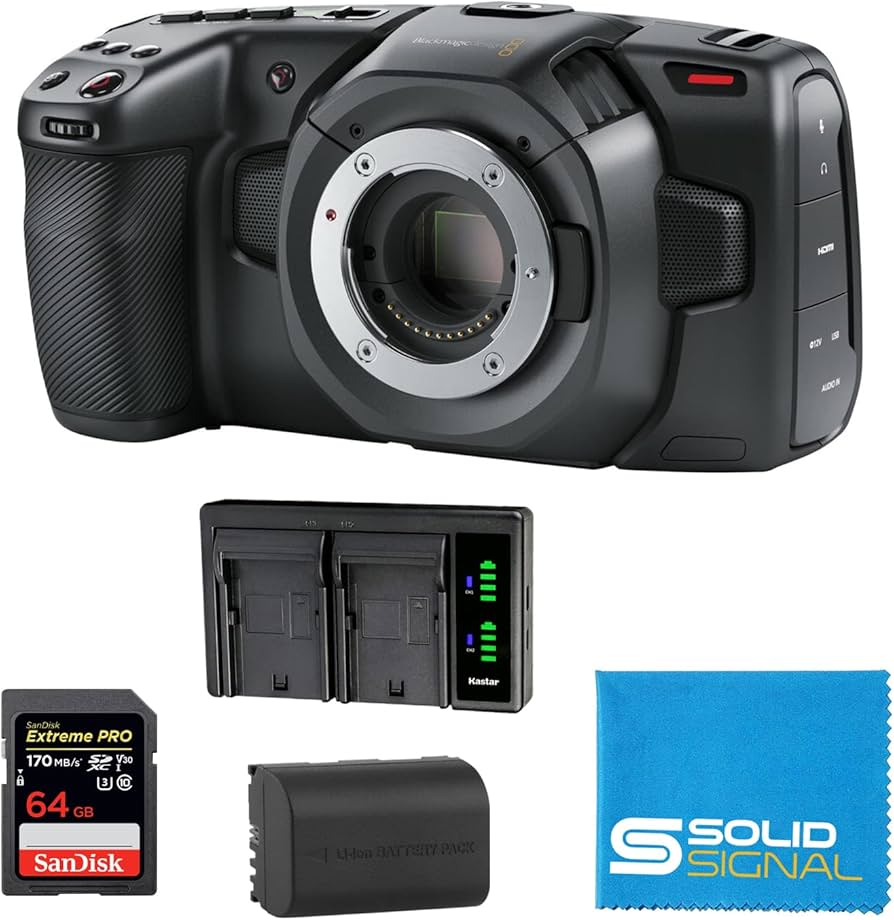 Amazon.com : Blackmagic Design Pocket Cinema Camera 4K Bundle