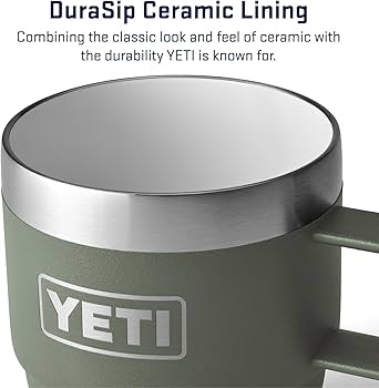 Amazon.co.jp: YETI Rambler 6 oz Stackable Mug, Stainless Steel
