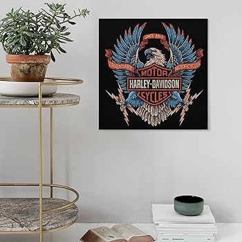 Amazon.co.jp: Harley-Davidson ハーレーダビッドソンポスター アート