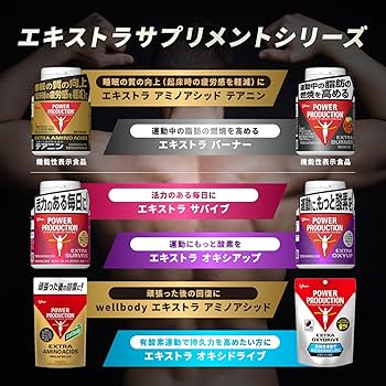 Amazon.co.jp: 【機能性表示食品】 パワープロダクション エキストラ