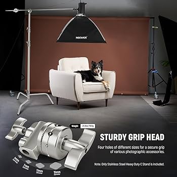 Amazon.co.jp: NEEWER Cスタンド 320cm センチュリースタンド