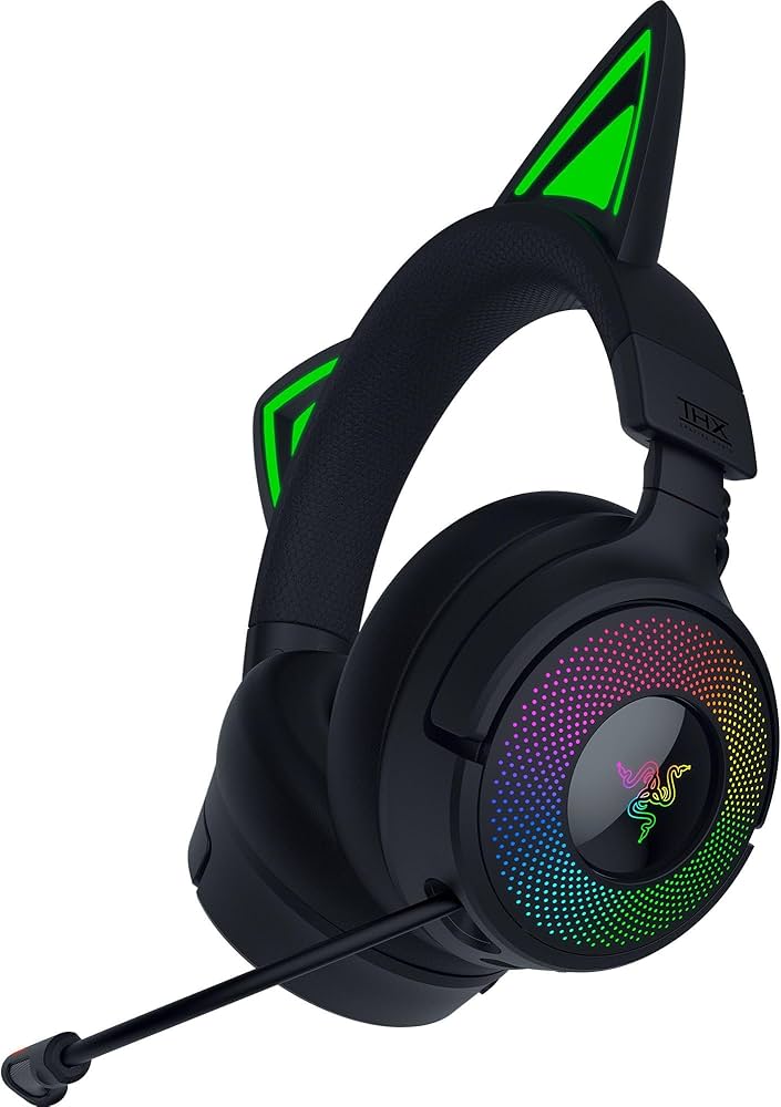 Amazon.com: Razer Kraken Kitty V3 Pro Wireless RGB Gaming Headset