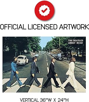 Amazon.com: Pyramid America The Beatles in The Abbey Road Poster