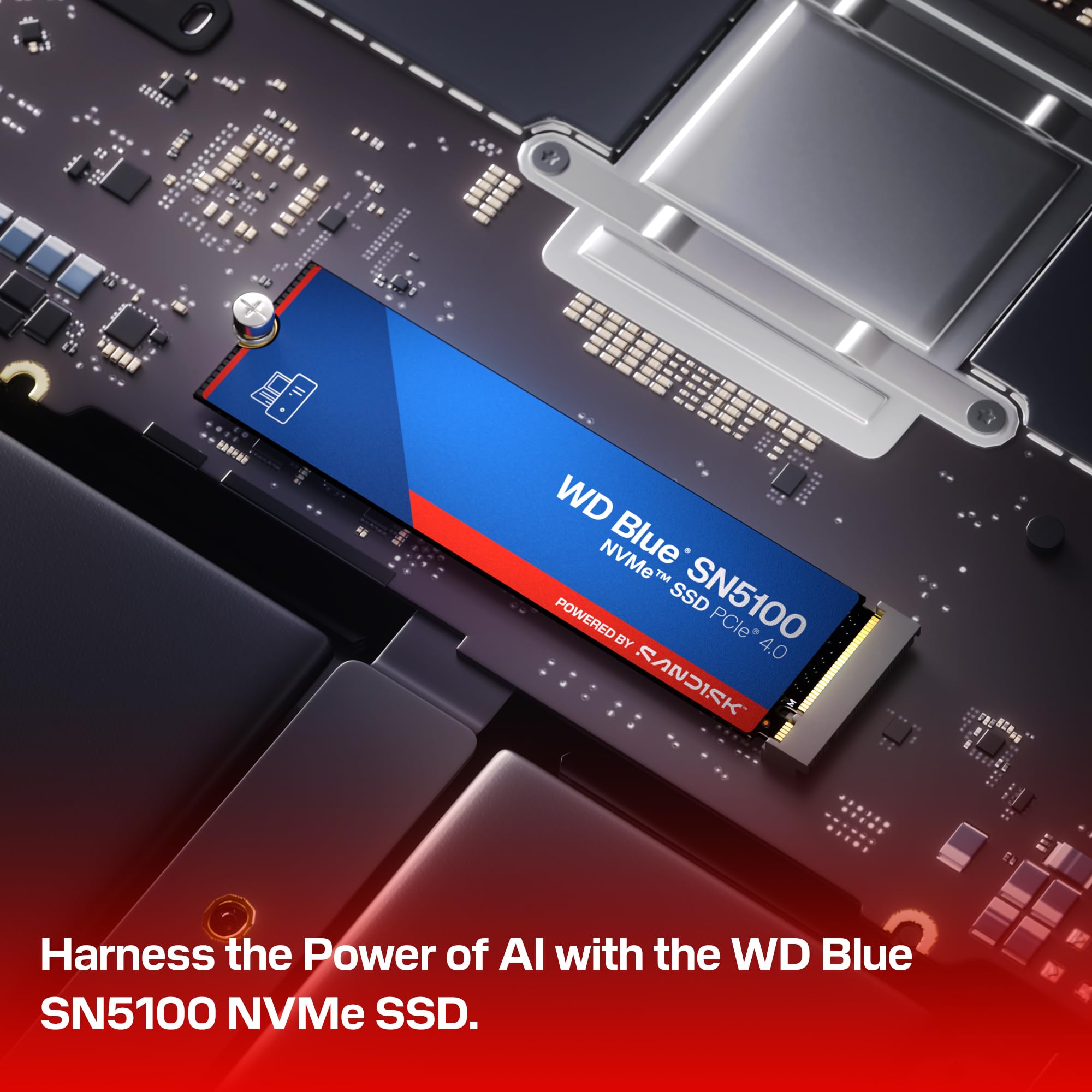 Amazon.co.jp: WD Blue SN5100 1TB NVMe SSD - M.2 2280 PCIe Gen 4.0